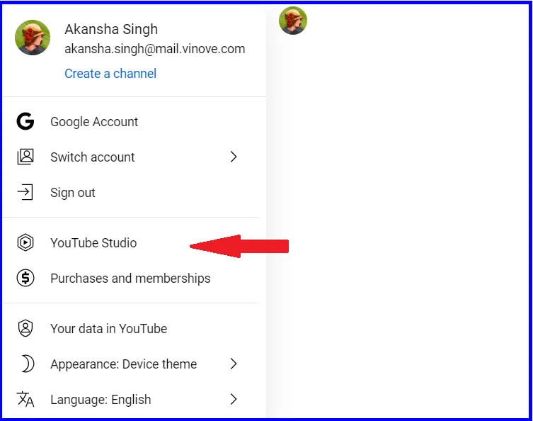 youtube studio channel youtube studio channel