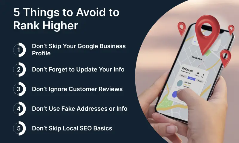 Things to Avoid to Rank Higher