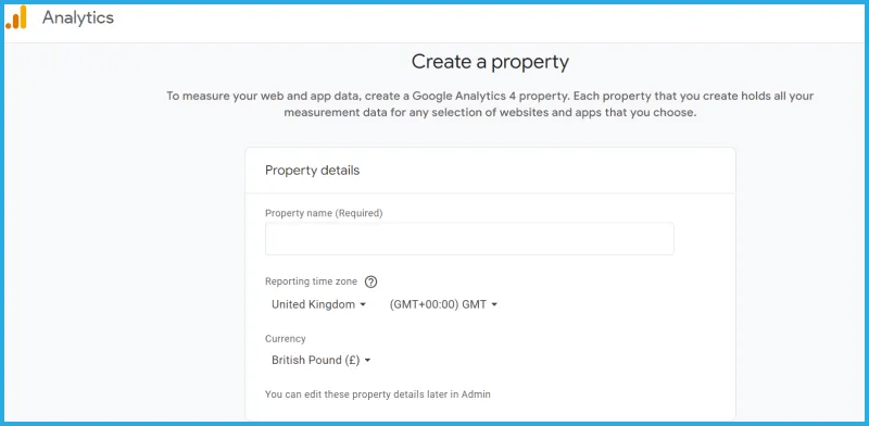 Create Property Create Property