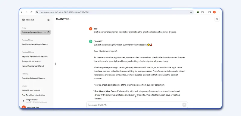 Creating Personalized Email Newsletters & Promotions Creating Personalized Email Newsletters & Promotions