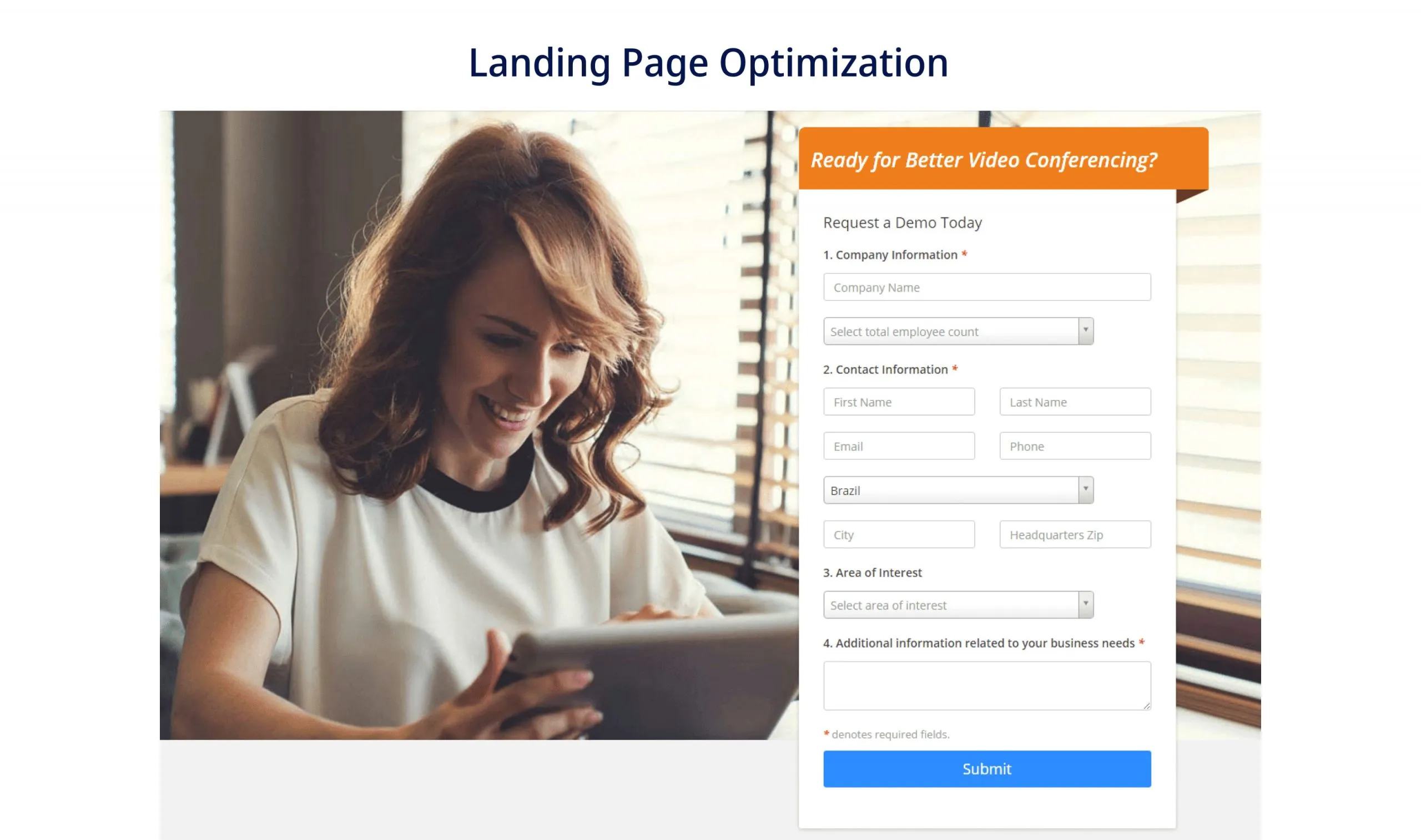 Landing Page Optimization Landing Page Optimization m