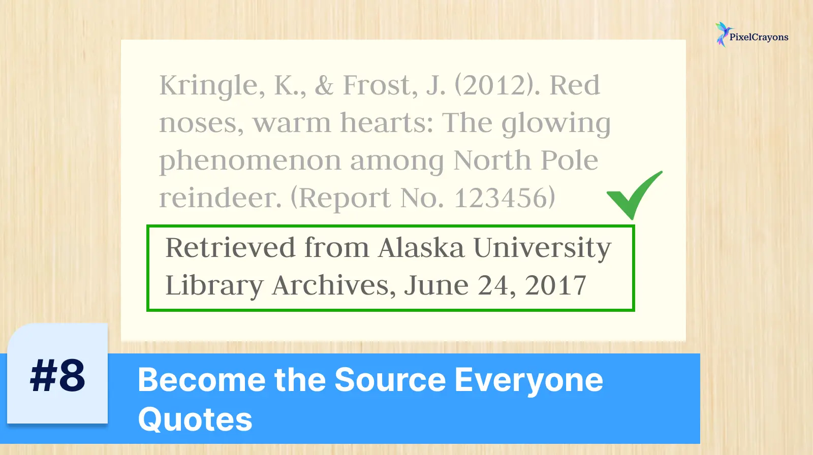 reserach that other cite reserach that other cite